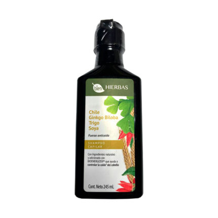 Shampoo Chile, Ginko Biloba, Trigo y Soya 245 ml